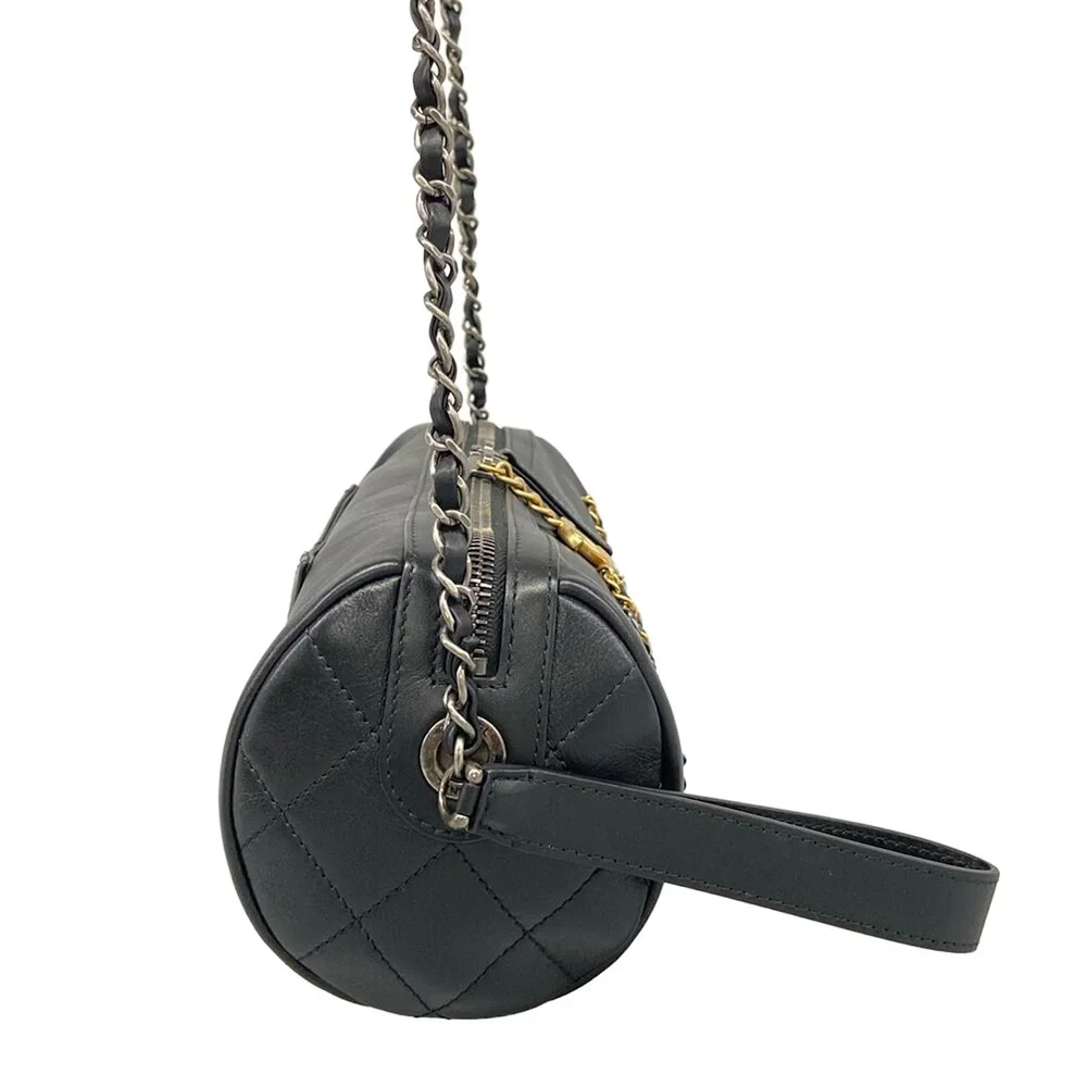 Chanel Bowling Bag Shoulder Bag AS1779